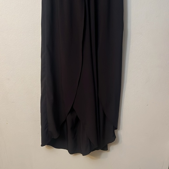 Afitne pant - black palazzo size M pocket layer fashionist flowy baggy relax - Picture 3 of 11